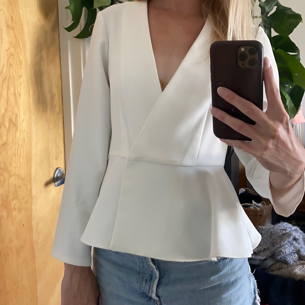 Topshop peplum